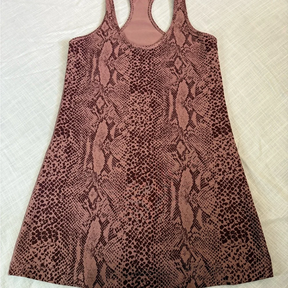 Lululemon Snake Print Racerback Tank Top - Size Medium